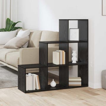 vidaXL Roomdivider Boekenkast 6-laags 99 x 29 x 99 cm, Huis en Inrichting, Verzenden, Nieuw