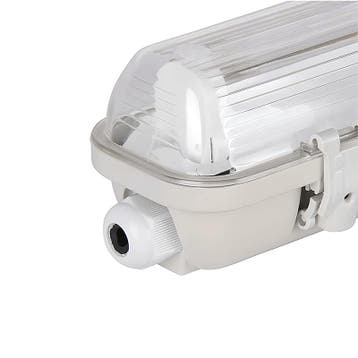 T8 TL Armatuur (G13) - Portia - 60cm - Voor enkele TL Buis, Verzenden