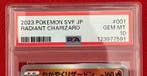 Pokémon - 1 Graded card - Charizard 001/038 Full art, Foil -, Hobby en Vrije tijd, Verzamelkaartspellen | Pokémon, Nieuw