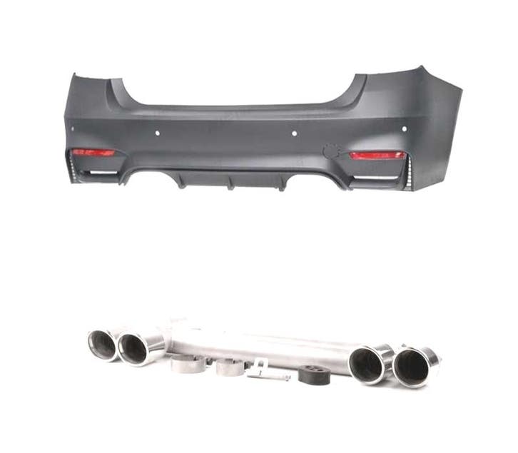 PARE-CHOCS ARRIÈRE BMW F30 F80 11-18 LOOK M3 + KIT EMBOUT D´, Autos : Pièces & Accessoires, Carrosserie & Tôlerie, Envoi