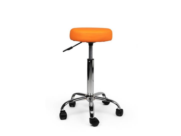Tabouret Oranje - Standaard Zithoogte, Maison & Meubles, Tabourets