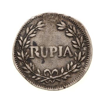 Portugees-India. D. Maria II (1834-1853). Rupia (600 Réis)
