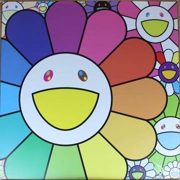 Takashi Murakami (1962) - Poppin Flowers, Antiek en Kunst