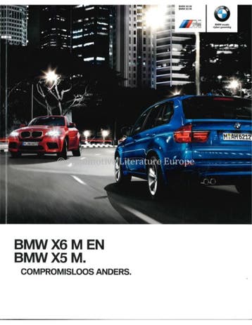 2013 BMW X5 M | X6 M BROCHURE NEDERLANDS, Boeken, Nieuw