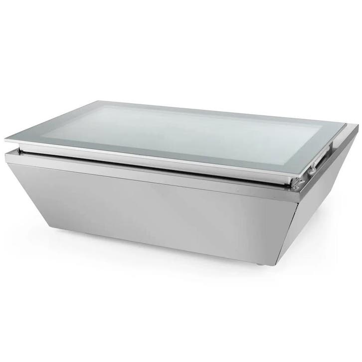 Schepijsvitrine | RVS | 4x 1/3 GN | -20°C/-24°C | Statisch, Zakelijke goederen, Horeca | Keukenapparatuur, Nieuw in verpakking
