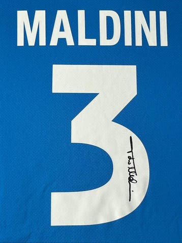 Italië - Voetbal - Paulo Maldini - 2022 - Voetbalshirt, Verzamelen, Nieuw