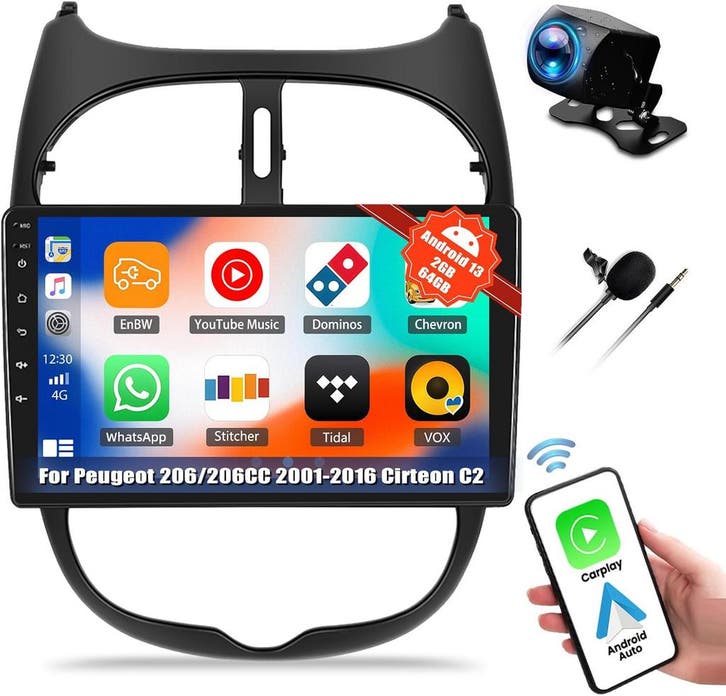 Android Autoradio Peugeot/Citroen | Tweede kansje | OP = OP, Autos : Divers, Autoradios, Envoi