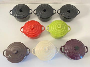 Style le Creuset - Cocotte (8) - Céramique émaillée