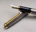 Montblanc - Inoxcrom estilográfica plata 925 y plumín oro, Nieuw