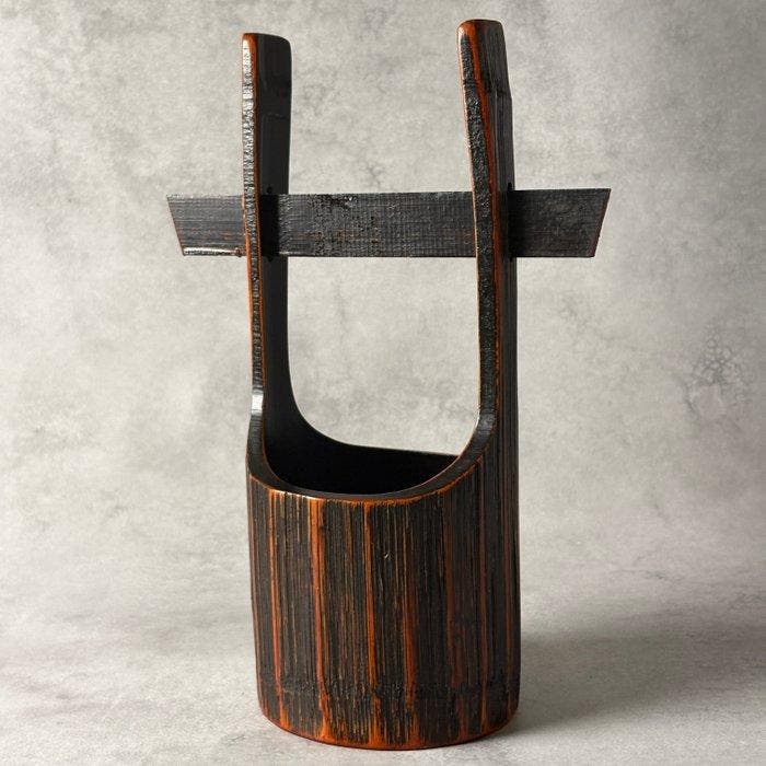 Vase - Bambou - Japon - Vintage fait main (Sans prix de, Antiek en Kunst, Antiek | Overige Antiek