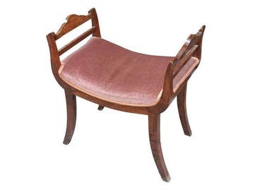 Canapé (meubles) - Bois, Velours - Style « Curule »