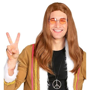 Hippie 60S Pruik, Verzenden, Nieuw