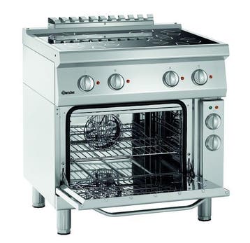 Fornuis | Elektrisch | EBO | 4 Kookplaten | 4x 2.3kW |, Verzenden