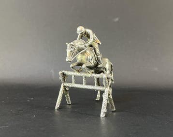 Menegatti F.lli - Beeldje - Fantino - .800 zilver