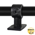 Leuningdrager type 34 - 21,3mm Steigerbuiskoppeling zwart, Doe-het-zelf en Bouw, Ophalen of Verzenden, Nieuw