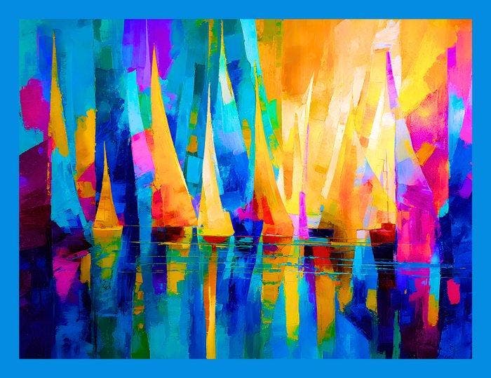 Marta Ellie (1985) - Harbor of Liquid LightXXL, Antiek en Kunst, Kunst | Designobjecten