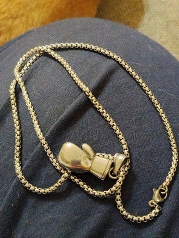 Zonder minimumprijs - Ketting met hanger Zilver - vorm van