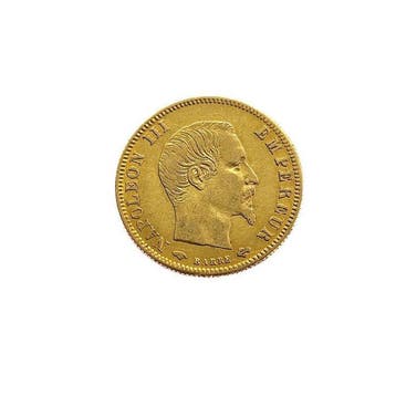 Frankrijk. Napoléon III. 5 Francs 1859-A, Paris