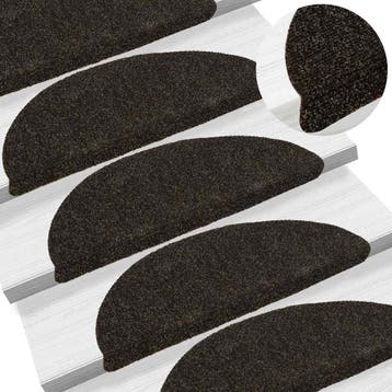 vidaXL Trapmatten Zelfklevend 20 stuks 56x17x3 cm, Doe-het-zelf en Bouw, Ladders en Trappen, Verzenden, Nieuw