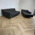 Naughtone Clyde hoekbank (bxd) 296x130 cm, grijs, Gebruikt