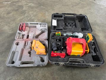 (2x) diverse bouwlasers PLS FT90, HVR505G, Tuin en Terras, Nieuw