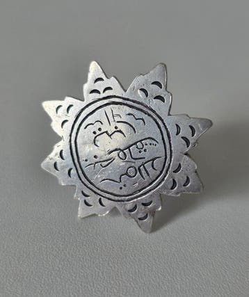 3 pièces Anciennes poinçons en argent – ottoman, arabe.