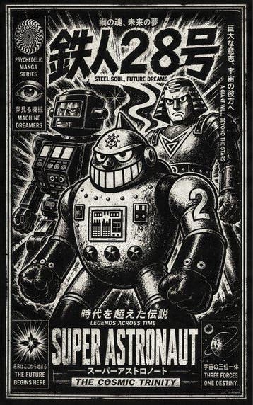 Æ (XX-XXI) - “Japanese Tin Robot Collection · Steel Dreams”,
