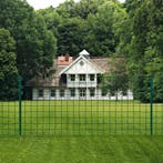 vidaXL Euro hek 20x0,8 m staal groen, Verzenden, Nieuw