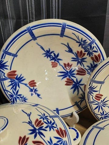 Badonviller - Tafelservies voor 12 (64) - Messidor -