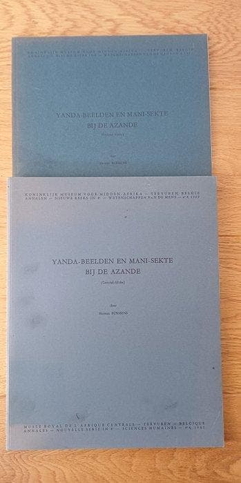 Zeldzaam boek Yanda-beelden en mani-sekte bij de Azande, Antiek en Kunst