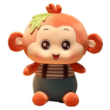Aap Kawaii Knuffel 25cm, Verzenden, Nieuw