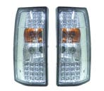 FEUX ARRIÈRE POUR OPEL OMEGA B 94-99 LED FOND CHROMÉ, Verzenden