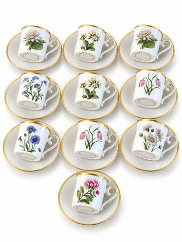 Eschenbach - Koffie- en theeservies (20) - Porselein -