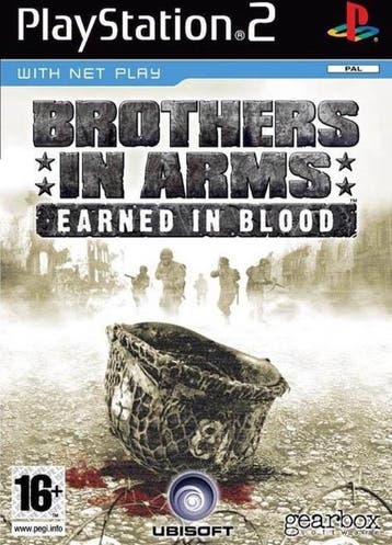 Brothers in Arms Earned in Blood (PS2 Games), Ophalen of Verzenden, Zo goed als nieuw
