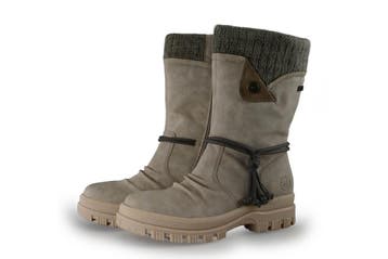 Rieker Laarzen in maat 38 Beige, Hoge laarzen, Verzenden, Beige, Gedragen