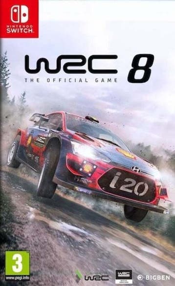 WRC 8 (Buitenlands Doosje) (Switch Games), Games en Spelcomputers, Ophalen of Verzenden, Zo goed als nieuw