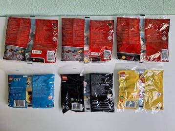 Lego Set - Promotional - POLYBAGS 6 stuks 40194 - 40195 -, Nieuw