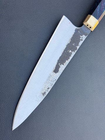 Custom Hand-Forged Premium Chefs Knife - Tafelmes - Staal,