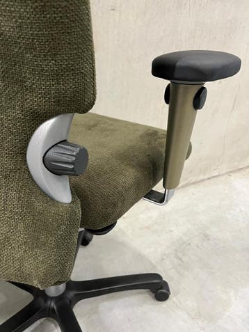 Refurbished Bureaustoel Groen Haworth Comforto 77 NPR 1813, Verzenden, Bureaustoel