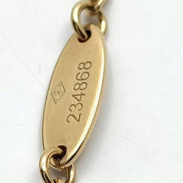 Christian Dior - Armband - 18 karaat Geel goud - roze