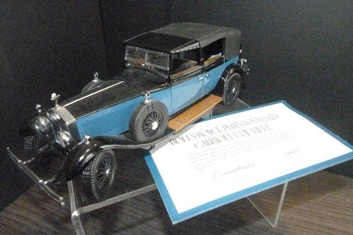 Franklin Mint 1:24 - Modelauto - Rolls-Royce Phantom I, Hobby en Vrije tijd, Modelauto's | 1:5 tot 1:12