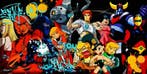 Dominique Kleiner - Anime Heroes Street Art – Plexiglas, Antiek en Kunst