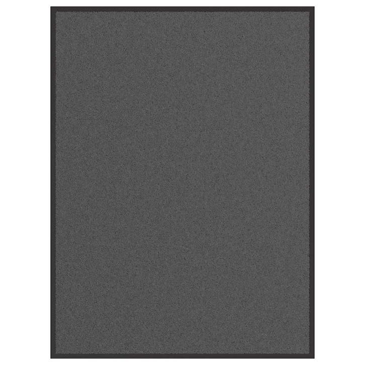 vidaXL Deurmat 90x120 cm antracietkleurig, Tuin en Terras, Deurmatten, Nieuw, Verzenden