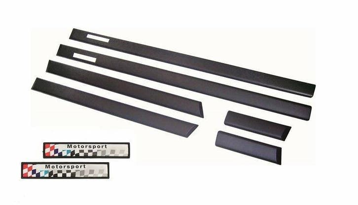 Motorsport Stootlijsten BMW 3 Serie E36 Sedan Touring B1933, Auto-onderdelen, Carrosserie, Nieuw, BMW, Links, Rechts