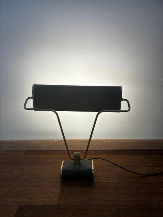 Jumo - Tafellamp - N71 - Messing, Metaal, Antiek en Kunst, Antiek | Verlichting