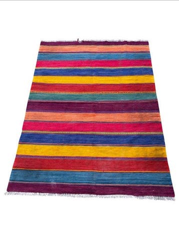 Afghan - Kelim - 165 cm - 126 cm - Art Déco