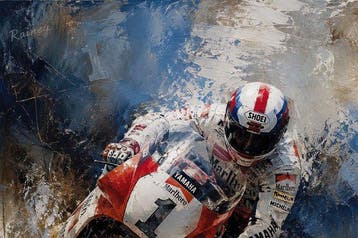Alberto Ricardo (XXI) - Wayne Rainey: Precisión en 500cc
