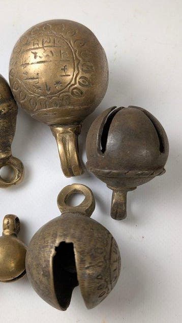 Boeddhistische objecten - Nepal - Grote sjamaan bellen
