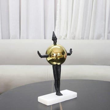 sculptuur, The Thinkers Globe — Surrealist Black Metal