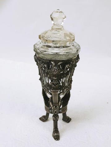 Jampot - .950 zilver - Parijs Zilver 950, Antiek en Kunst
